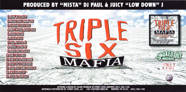 Triple Six Mafia* : Underground Vol. 1 (1991-1994) (CD, Comp, RE)