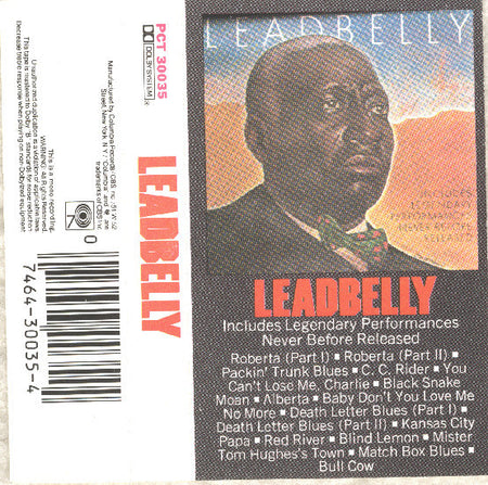 Leadbelly : Leadbelly (Cass, Mono)