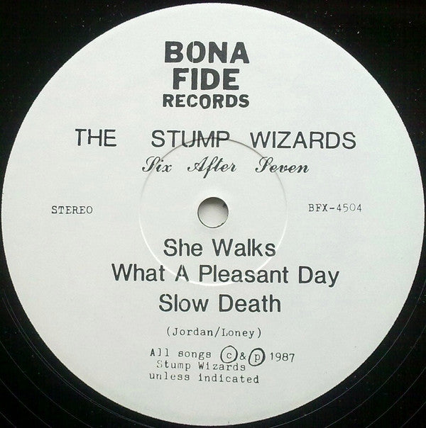 The Stump Wizards : Six After Seven (12", EP)