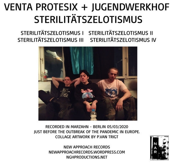 Venta Protesix + Jugendwerkhof : Sterilitätszelotismus (CD, Album, Ltd)