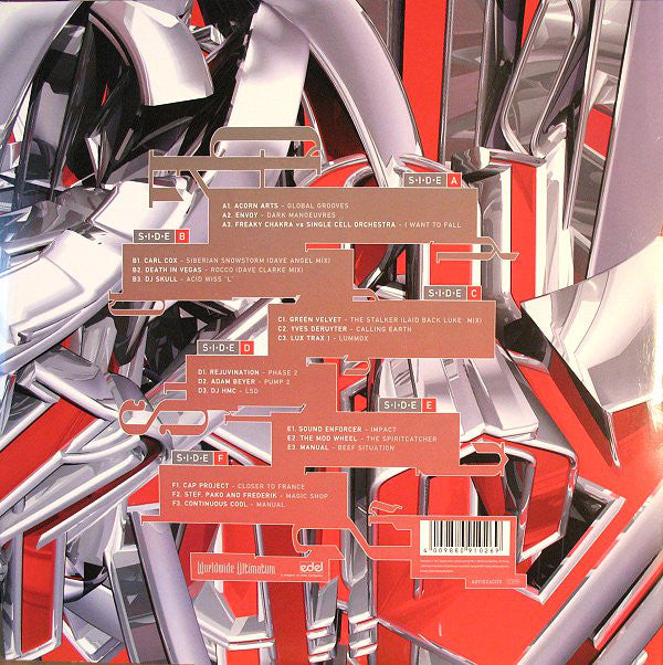 Carl Cox : F•A•C•T 2 (Future Alliance Of Communication And Tecknology 2) (3xLP, Album, Comp)