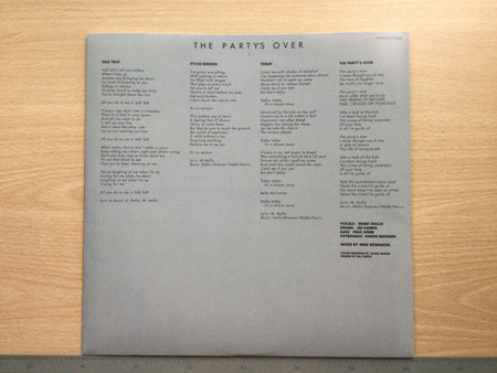Talk Talk : The Party's Over (LP, Album, RE, RP, Whi)