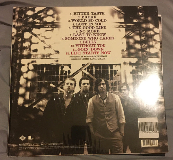 Three Days Grace : Life Starts Now (LP, Album, RE, 150)