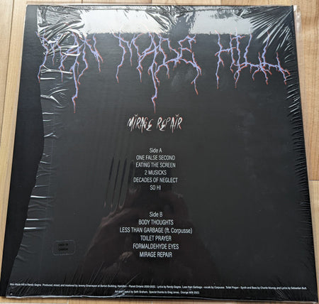 Man Made Hill : Mirage Repair (LP, Album)