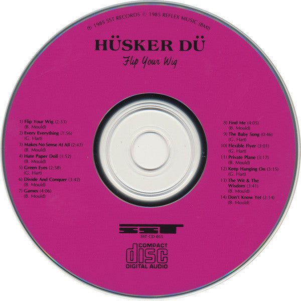 Hüsker Dü : Flip Your Wig (CD, Album, RE, RP)
