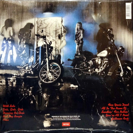 Mötley Crüe : Girls, Girls, Girls (LP, Album, RE, RM, 40t)