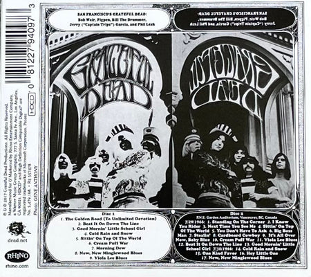 The Grateful Dead : The Grateful Dead (2xHDCD, Album, RE, RM, 50t)