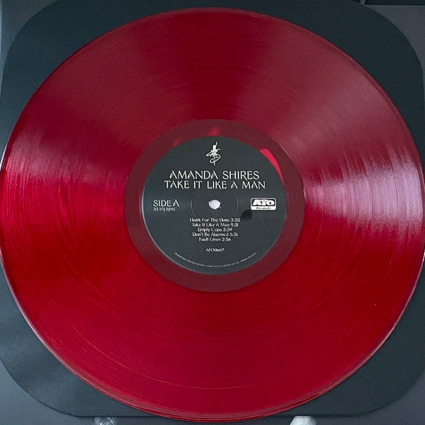 Amanda Shires : Take It Like A Man (LP, Album, Red)