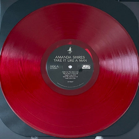 Amanda Shires : Take It Like A Man (LP, Album, Red)