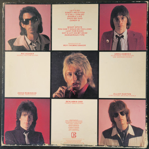 The Cars : Candy-O (LP, Album, Club, Col)