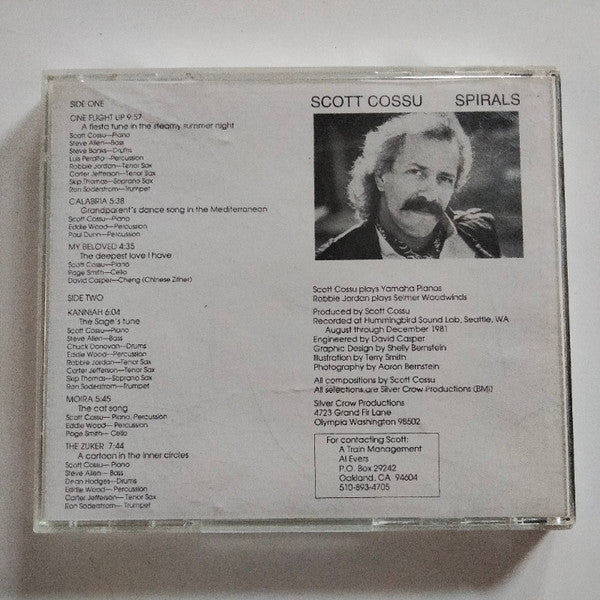 Scott Cossu : Spirals (CD, Album, RE)