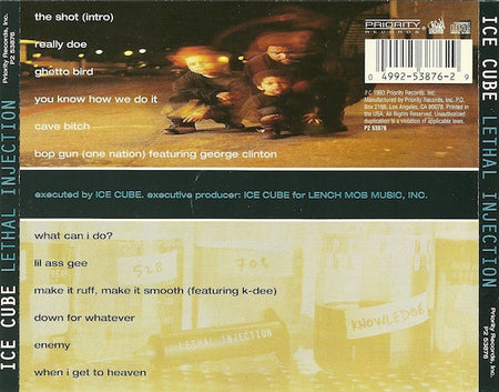 Ice Cube : Lethal Injection (CD, Album)