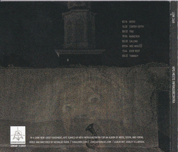 K P G Meets Infrasubcontra : KPG Meets Infrasubcontra (CDr, Album)