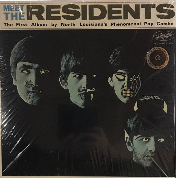 The Residents : Meet The Residents (LP, Album, Mono, Ltd, RE)