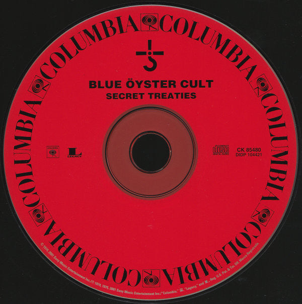 Blue Öyster Cult : Secret Treaties (CD, Album, RE, RM)
