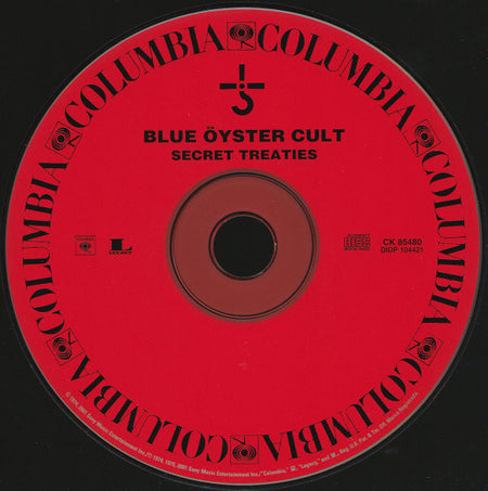 Blue Öyster Cult : Secret Treaties (CD, Album, RE, RM)