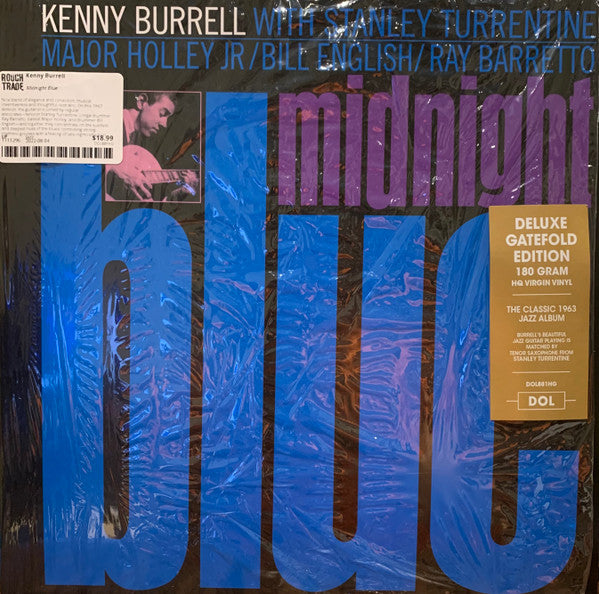 Kenny Burrell : Midnight Blue (LP, Album, Dlx, RE, 180)