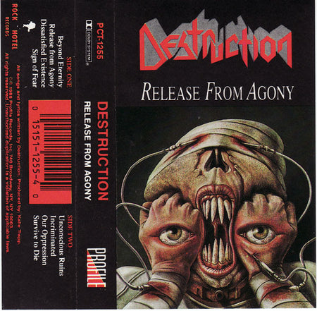 Destruction : Release From Agony (Cass, Album)