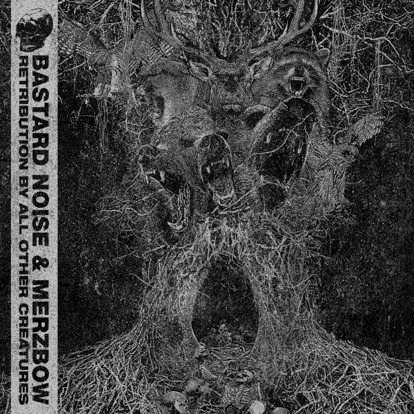 Bastard Noise & Merzbow : Retribution By All Other Creatures (2xLP, Album, Sil)