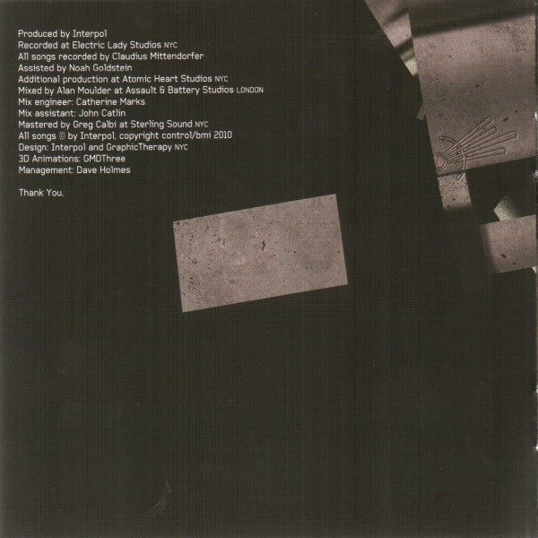 Interpol : Interpol (CD, Album)