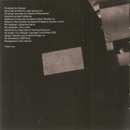 Interpol : Interpol (CD, Album)