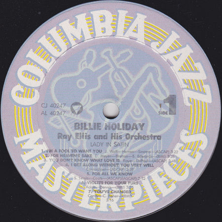 Billie Holiday, Ray Ellis And His Orchestra : Lady In Satin (LP, Album, RE, RM)