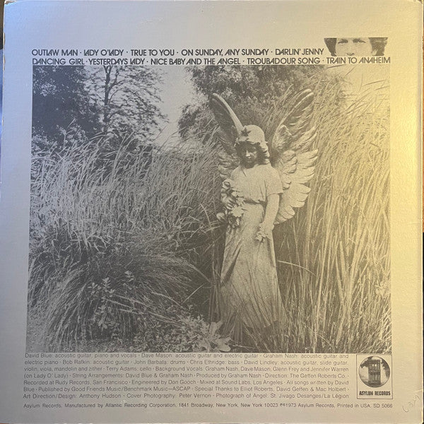 David Blue : Nice Baby And The Angel (LP, Album, Pre)