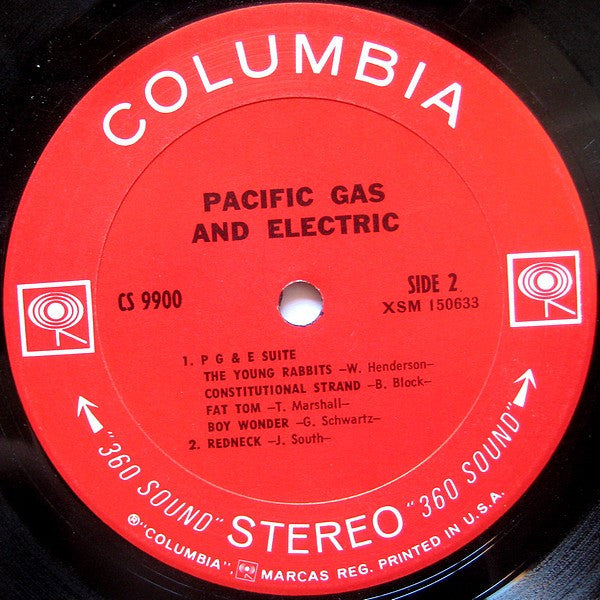 Pacific Gas & Electric : Pacific Gas And Electric (LP, Album, Ter)