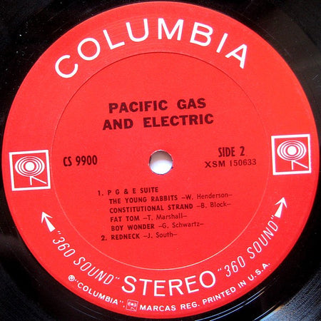 Pacific Gas & Electric : Pacific Gas And Electric (LP, Album, Ter)