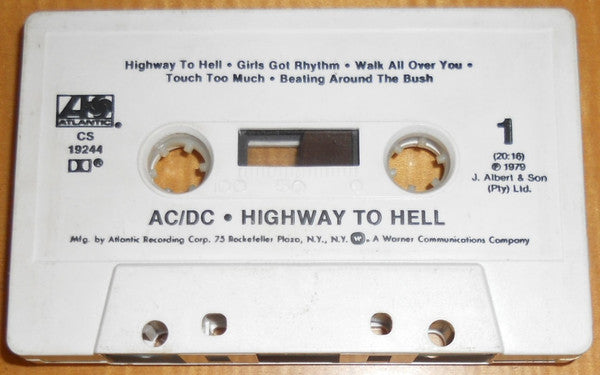 AC/DC : Highway To Hell (Cass, Album)