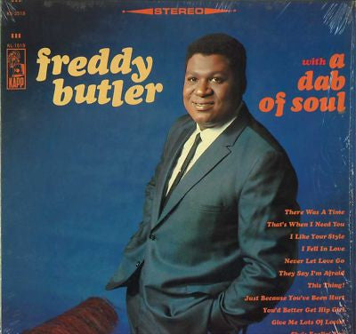 Freddy Butler : With A Dab Of Soul (LP, Album)