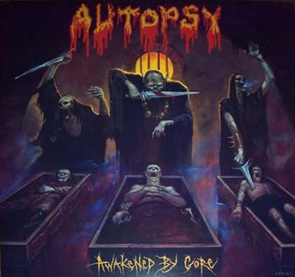 Autopsy (2) : Awakened By Gore (LP, Comp, RE + LP, S/Sided, Etch + Ltd)