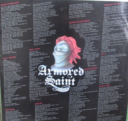 Armored Saint : March Of The Saint (LP, Album, Pit)