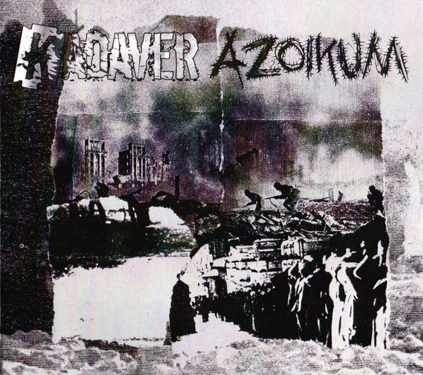 Kadaver (2) / Azoikum : The Pornographic Aspects Of Genocide (CD, Album, Spl)