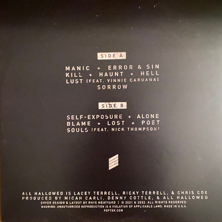 All Hallowed : Give Me Mercy (LP, Album, Ltd)