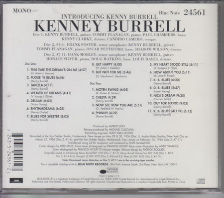 Kenny Burrell : Introducing Kenny Burrell The First Blue Note Sessions (2xCD, Comp, Mono, Ltd, RE, RP)