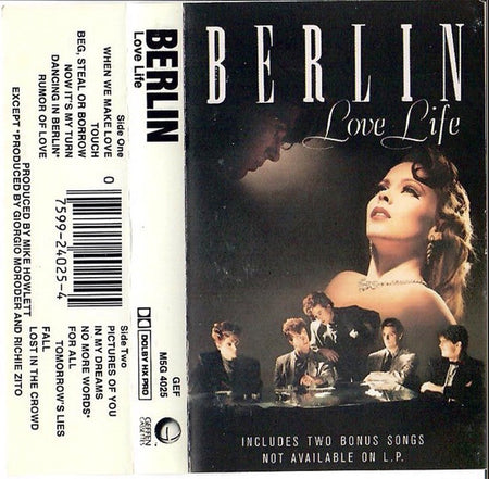 Berlin : Love Life (Cass, Album, AR,)