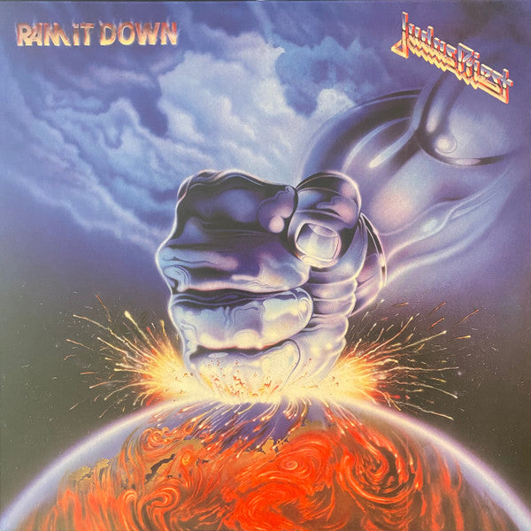 Judas Priest : Ram It Down (LP, Album, RE)