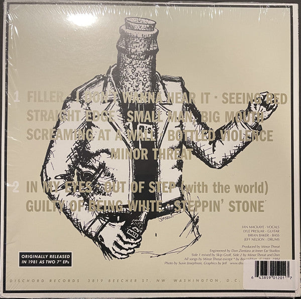 Minor Threat : Minor Threat (LP, Comp, RE, RM, Sil)