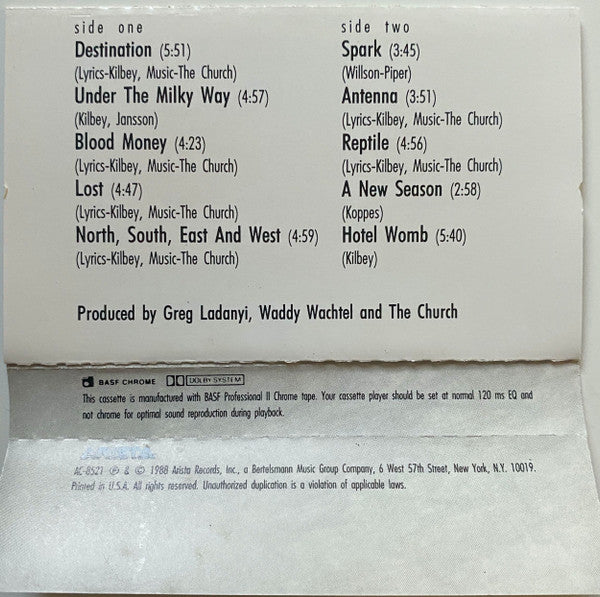 The Church : Starfish (Cass, Album, Club, BMG)