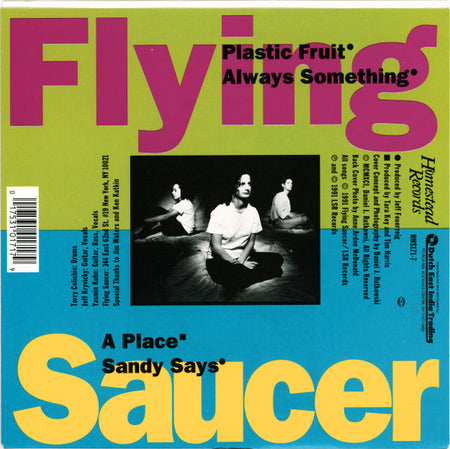 Flying Saucer (2) : Plastic Fruit (7")
