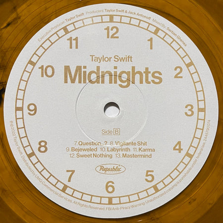 Taylor Swift : Midnights (LP, Album, S/Edition, Bro)