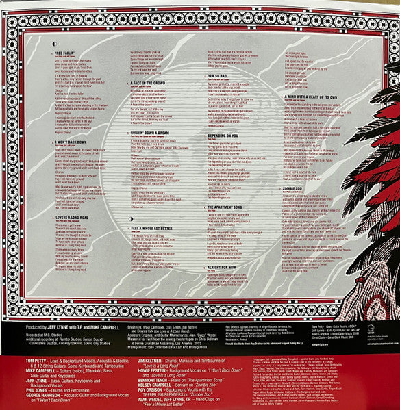 Tom Petty : Full Moon Fever (LP, Album, RE)