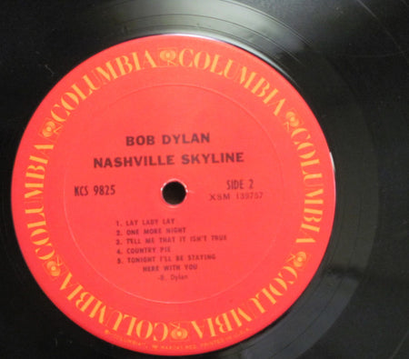 Bob Dylan : Nashville Skyline (LP, Album, RP, San)