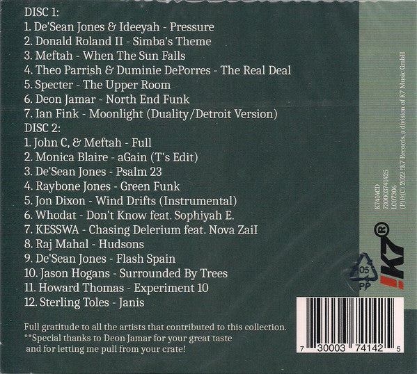 Theo Parrish : DJ-Kicks Detroit Forward (2xCD, Mixed)