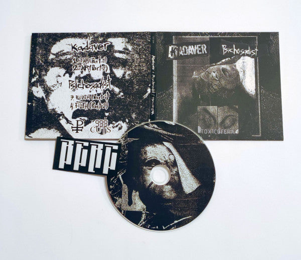 Kadaver (2) + Psychosadist : Toxicofera (CD, Album)