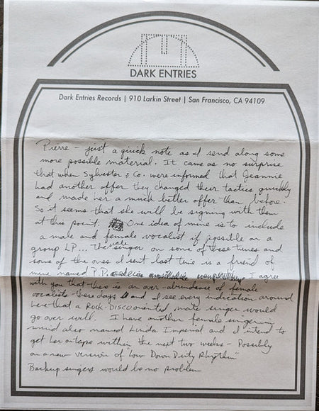 Patrick Cowley : Malebox (LP, Album)