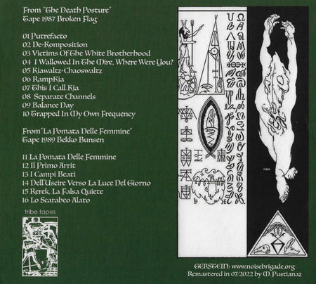 Gerstein : The Death Ointment (CD, Album, Comp, RM)