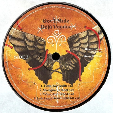 Gov't Mule : Déjà Voodoo (2xLP, Album, RE, RM, 180)
