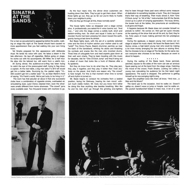 Frank Sinatra : Sinatra At The Sands (2xLP, Album, Ltd, Num, RE, RM, 180)